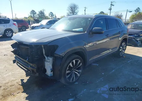 2023 Volkswagen Atlas Cross Sport 3.6L V6 Sel Premium R-Line z USA, uszkodzony, nr VIN 1V2FE2CAXPC208745